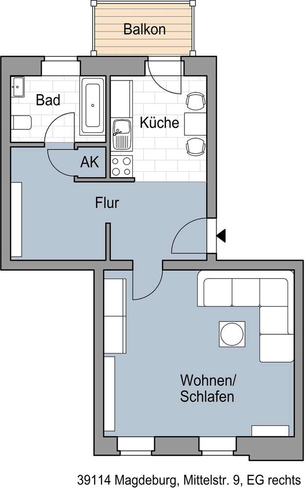 80m2 Wohnung auf dem outlets Werder ab 01.03.2023